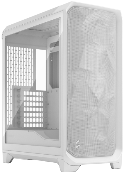 Fractal Design Meshify 3 White TG Clear Tint, weiß
