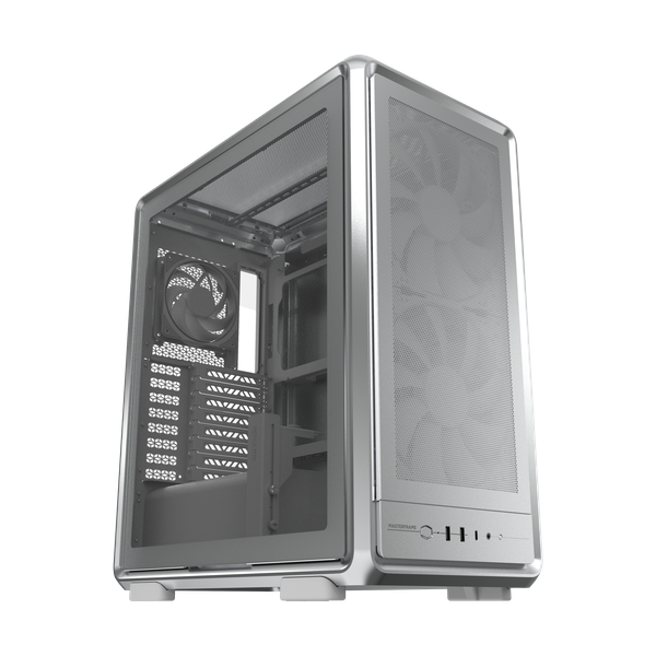 Cooler Master MasterFrame 500 Mesh, silber, Glasfenster