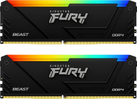 32GB DDR4-3200/CL16 32GB DDR4-3200/CL16 Kingston FURY Beast RGB schwarz
