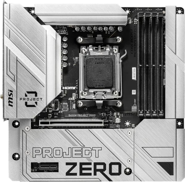 MSI Mainboard B650M PROJECT ZERO - micro ATX