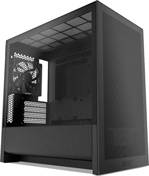 NZXT H3 Flow (2025) All Black MidiTower