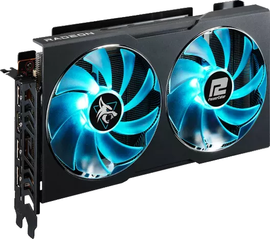 PowerColor Radeon RX 7600 Hellhound, 8GB GDDR6, HDMI, 3x DP