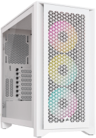 Corsair iCue 4000D RGB Corsair iCue 4000D RGB Airflow, weiß, Glasfenster