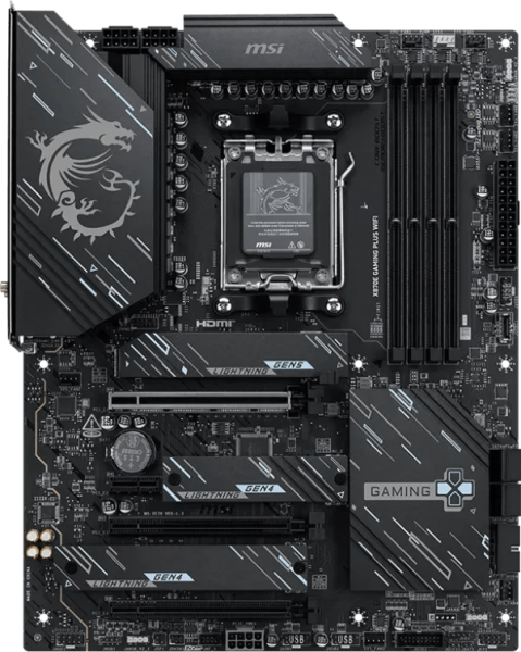 MSI X870E Gaming Plus WIFI