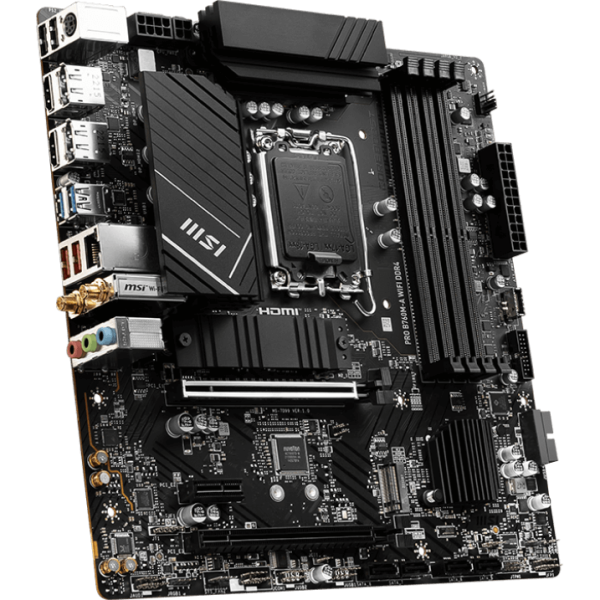 MSI Pro B760M-A WiFi DDR4 Intel 1700 µATX