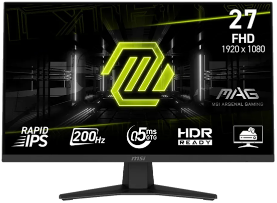 27" FHD 200Hz, MSI MAG 274FDE