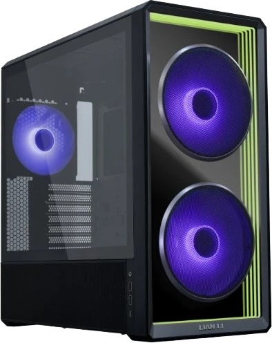 Lian Li LANCOOL 217 INF, schwarz, Glasfenster