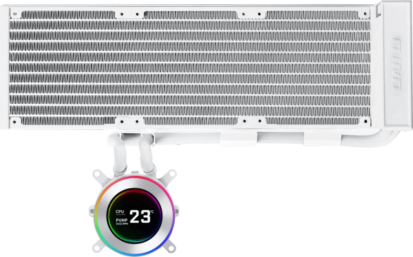 Lian Li HydroShift II LCD-C 360N Fanless, weiß