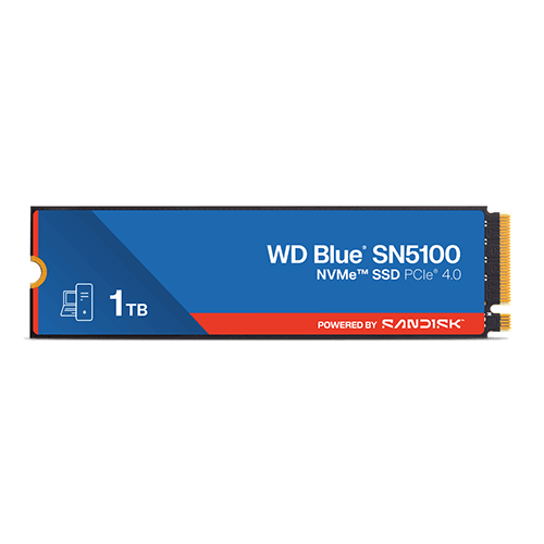 1TB WD Blue SN5100 NVMe SSD M.2 PCIe 4.0 x4