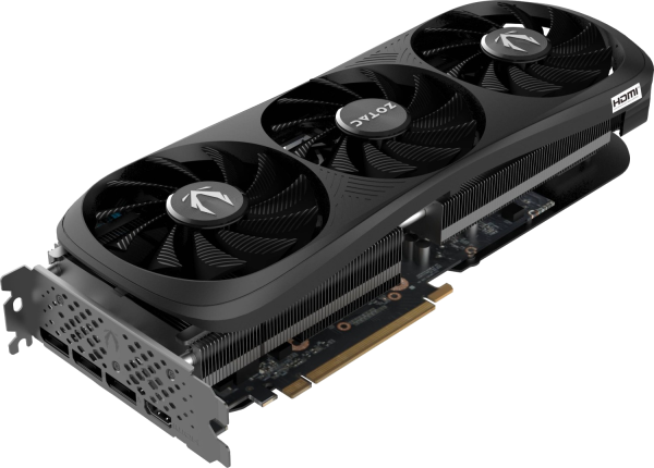 Zotac Gaming GeForce RTX 4070 Ti SUPER Trinity Black Edition, 16GB GDDR6X, HDMI, 3x DP