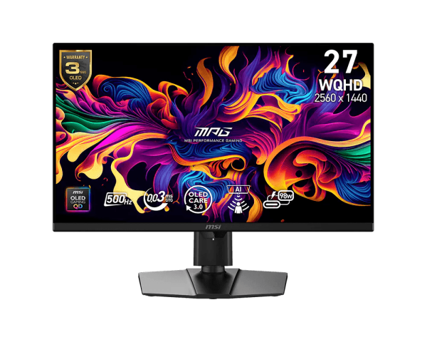 26.5" WQHD, MSI MPG 271QRDE QD-OLED X50