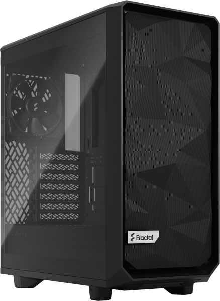 Fractal Design Meshify 2 Compact Light Tempered Glass Black