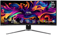 34" UWQHD 175Hz, MSI 34" UWQHD 175Hz, MSI MAG 341CQPDE QD-OLED