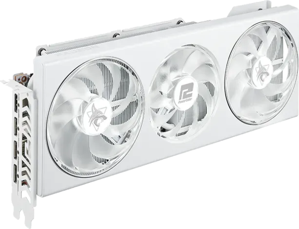 Hellhound Spectral White RX 7800 XT, 16GB GDDR6, HDMI, 3x DP