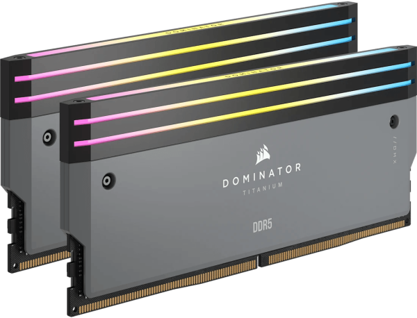 Corsair Dominator Titanium RGB DDR5 Light Enhancement Kit grau