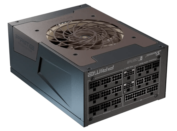 1600W Seasonic Prime TX-1600 Noctua Edition, ATX 3.1