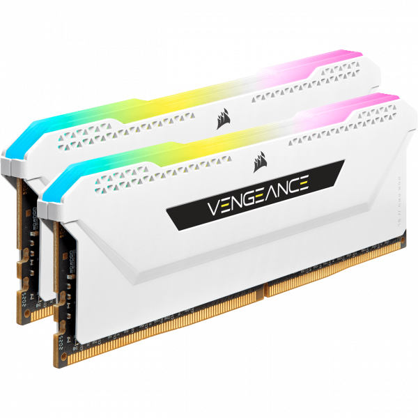 Corsair Vengeance RGB PRO SL 32GB, DDR4-3200, CL16 weiß