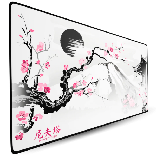 Nyfpad XXL Sakura White Premium Gaming Mousepad