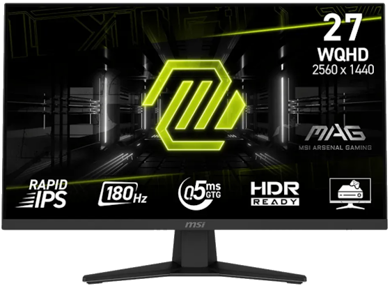 27" WQHD 180Hz, MSI MAG 274QFDE