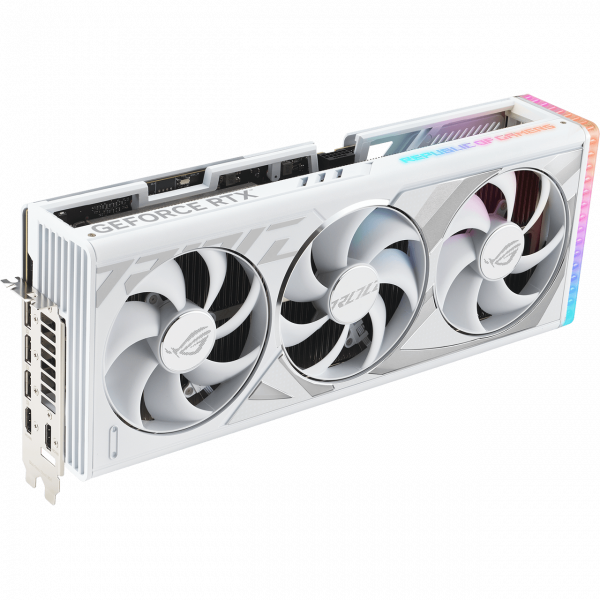 ASUS ROG Strix GeForce RTX 4080 SUPER OC White Grafikkarte - 16GB GDDR6X, 2x HDMI, 3x DP