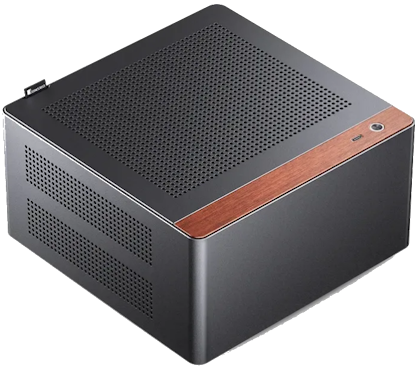 Jonsbo NV10, schwarz, Mini-ITX