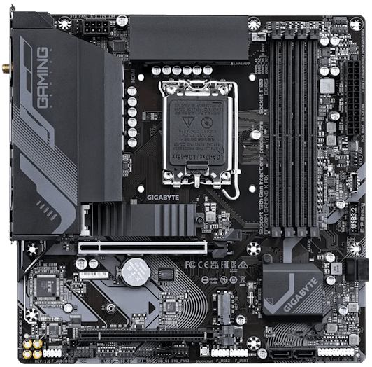 Gigabyte B760M GAMING X AX LGA1700 4xDDR5 4xSATA 2xM.2