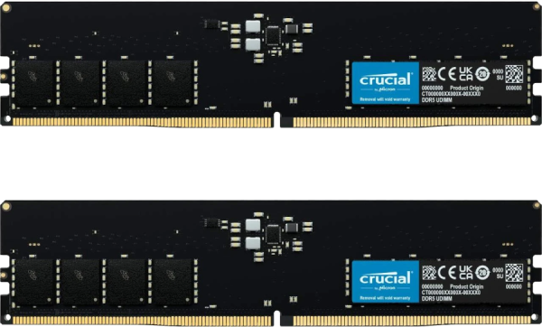 64GB DDR5-4800/CL40 Crucial