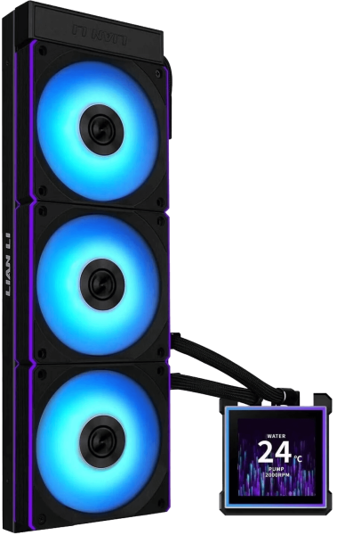 Lian Li HydroShift II LCD-S 360CL, schwarz