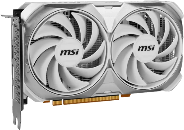 MSI GeForce RTX 4060 Ventus 2X White 8G OC, 8GB GDDR6, HDMI, 3x DP