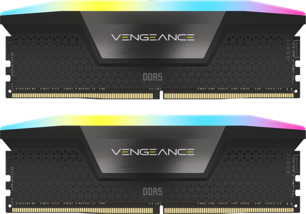 96GB DDR5-5600/CL40 Corsair Vengeance RGB schwarz