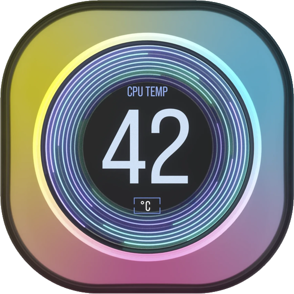 Corsair iCUE LINK LCD-Display-Modul, Upgrade-Kit, schwarz