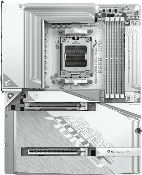 GIGABYTE B850 AORUS Stealth ICE