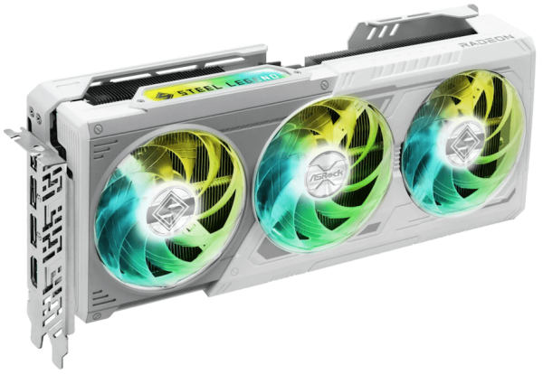 ASRock Radeon RX 9070 XT Steel Legend, 16GB GDDR6