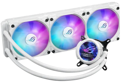 ASUS ROG Strix LC III 360 ARGB LCD white