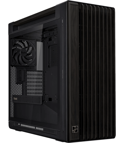 ASUS ProArt PA602 Wood Edition, schwarz/braun, Tempered Glass