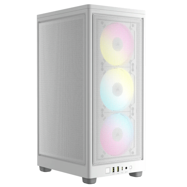 Corsair 2000D RGB AIRFLOW Mini-ITX Case White