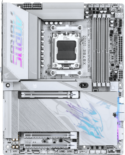 GIGABYTE X870E AORUS Pro X3D ICE