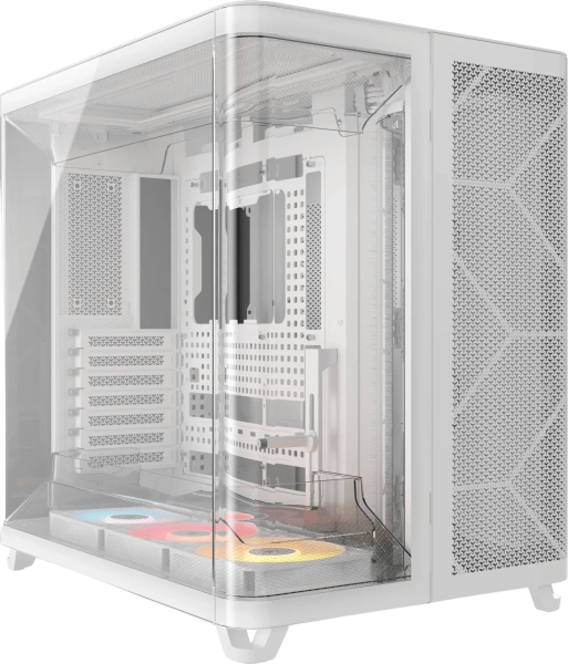 Corsair AIR 5400 RS-R Tempered Glass Midi-Tower, White