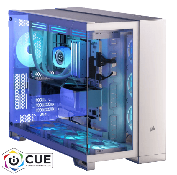 AMD Stage 5.5 white Powered by iCUE Link