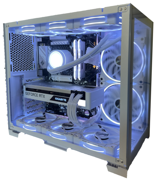 AMD-Gaming Ellen´s Snow White Mini PC